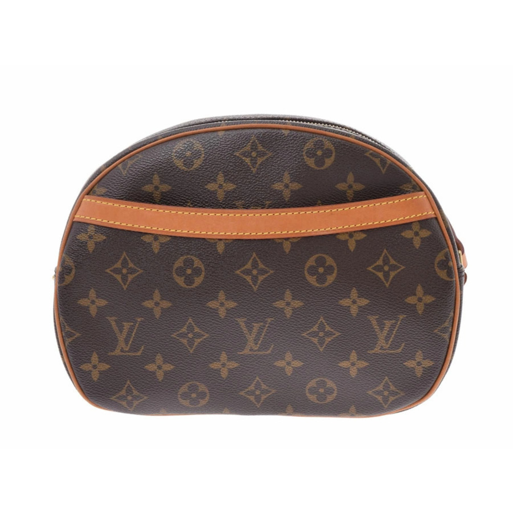 Louis Vuitton Monogram Blois Brown Leather Shoulder Bag